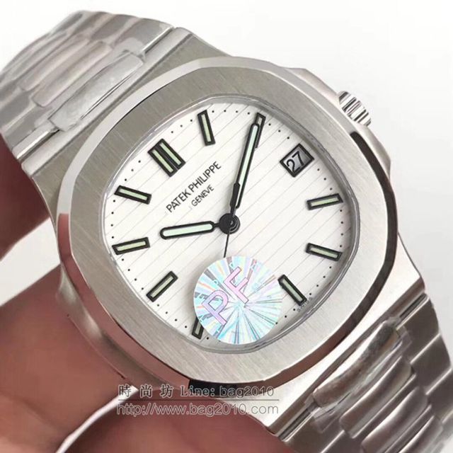 PATEK PHILIPPE手錶 最薄的鋼表之王5711鸚鵡螺 百達翡麗V2版男士表 百達翡麗高端男表  hds1346